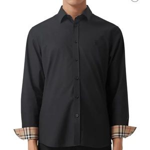 Men's Sherwood Vintage Contrast-Reverse Sport Shirt
Burberry button up